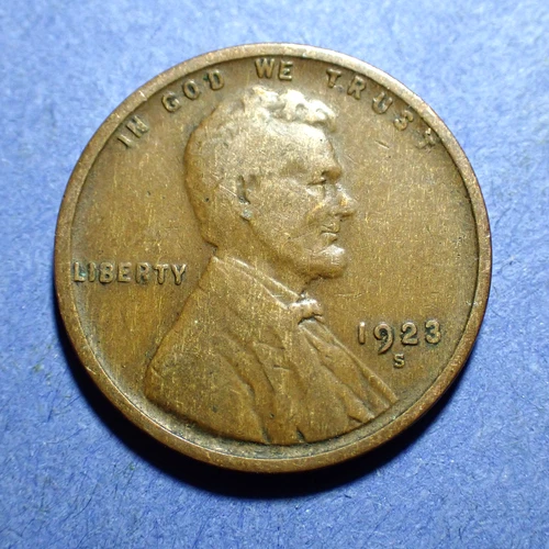 1923-S Lincoln Cent  VG