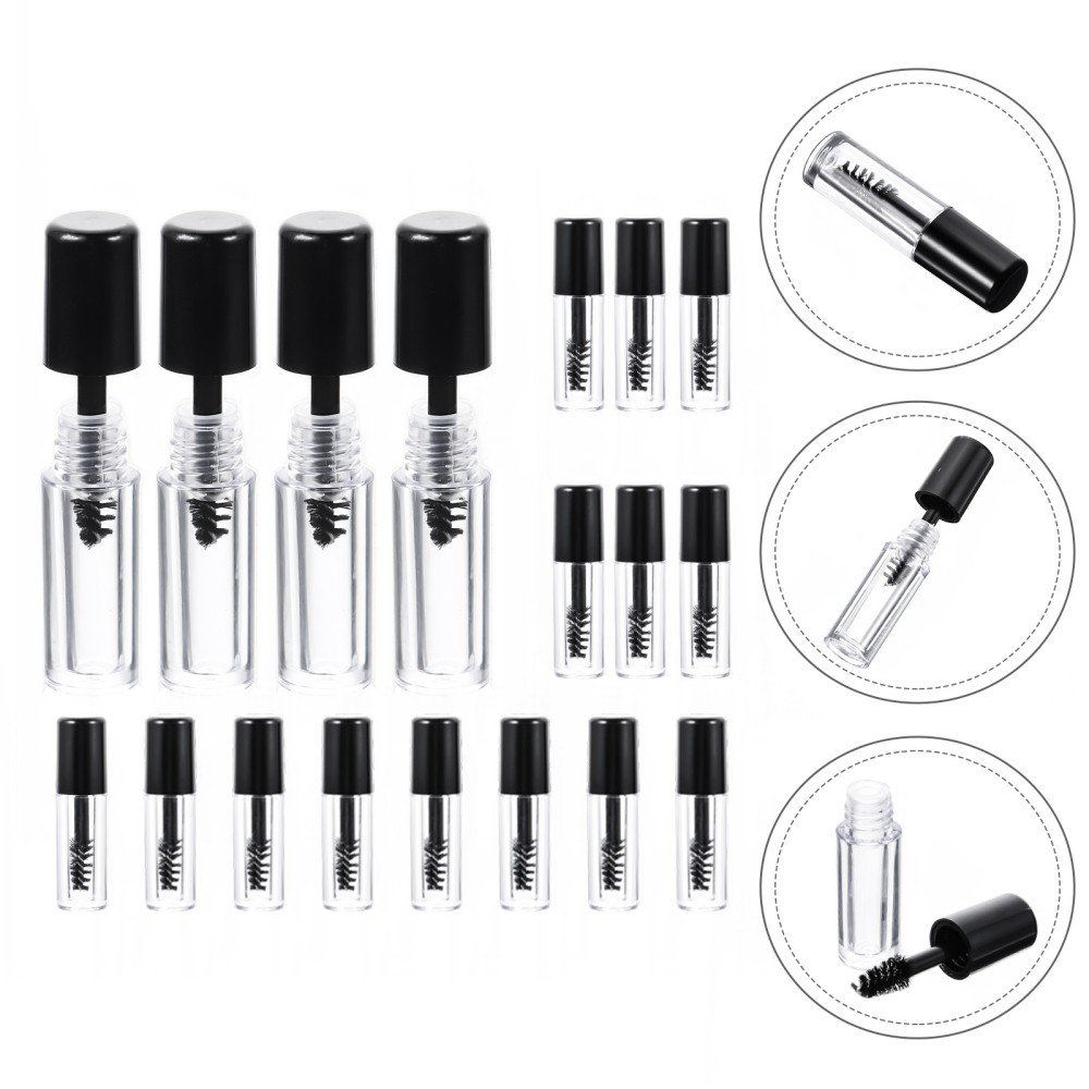 20 Refillable Empty Mascara Tubes for DIY Lash Extensions