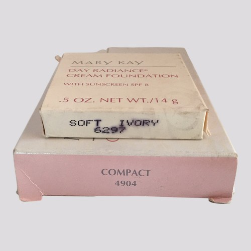 Mary Kay SOFT IVORY 6297 Day Radiance Cream Foundation 0.5 oz SPF 8 with Case - Picture 10 of 13