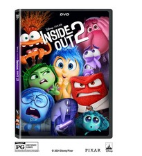Inside Out 2 (DVD) **Good**  EX-LIBRARY