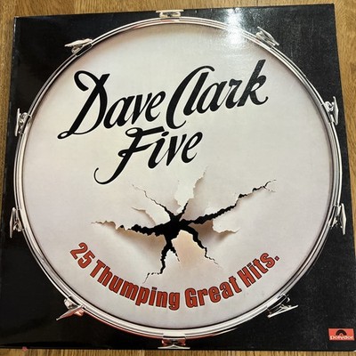 Dave Clark Five Vinyl Lp  25 Thumping Great Hits  polydor pol tv7 VG+ condition