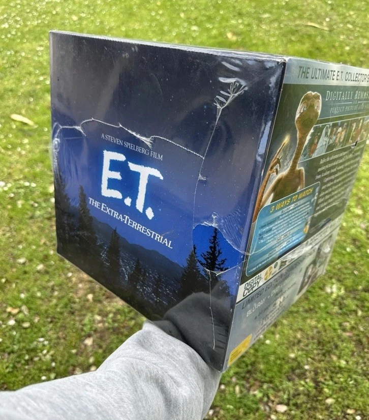 Nuevo Blu-ray ET The Extra Terrestrial con Nave Espacial Iluminada Sellado Foto 4 de 4