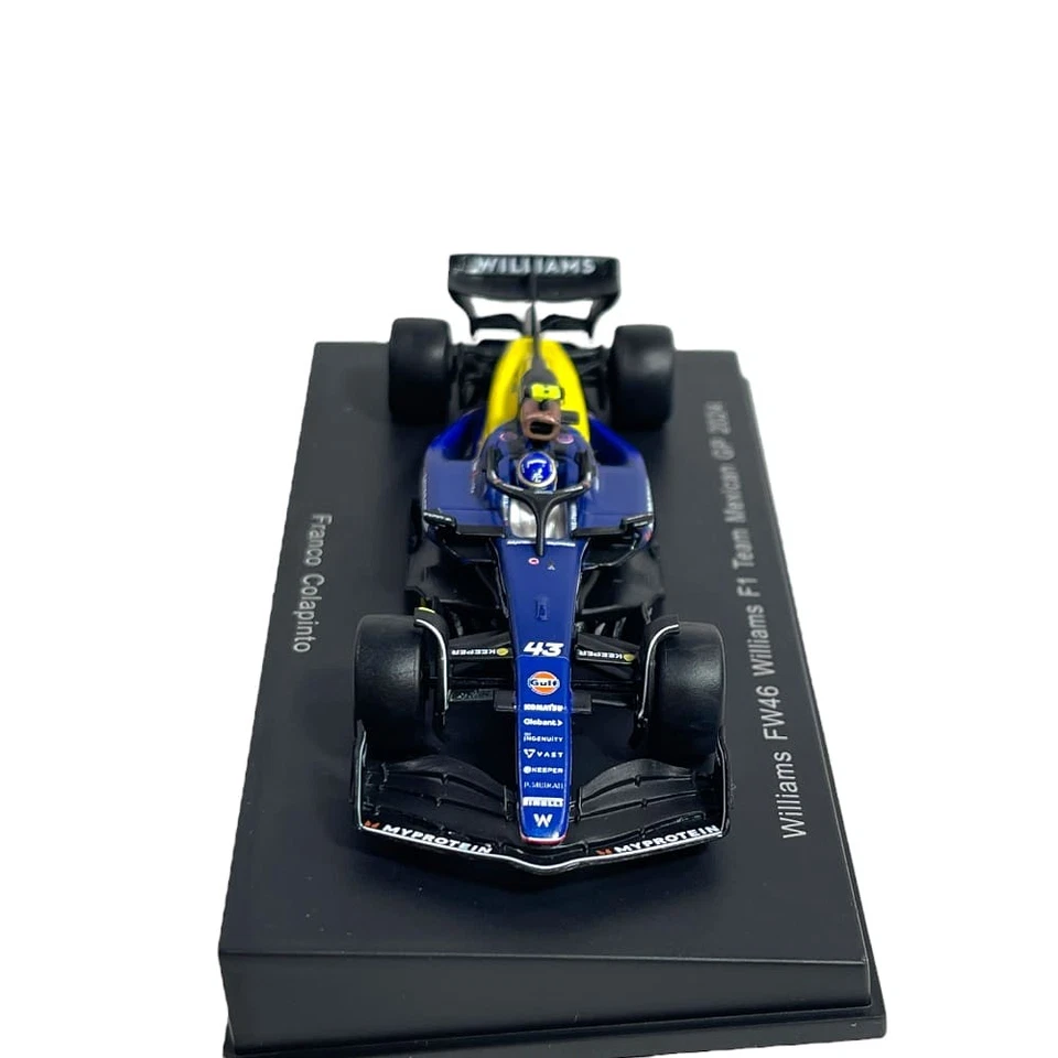 Modellino F1 Spark 1/64 Williams FW46 Mexican GP 2024 #43 F. Colapinto - Immagine 2 di 4