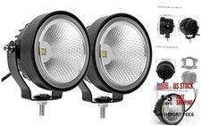 4 Inch Round Led Fog Lights 4x4 Off Road Pod Light Flood Beam 4 Inch White 4 Inch Round Led Fog Lights 4x4 Off Road Pod Light Flood Beam 4 Inch White