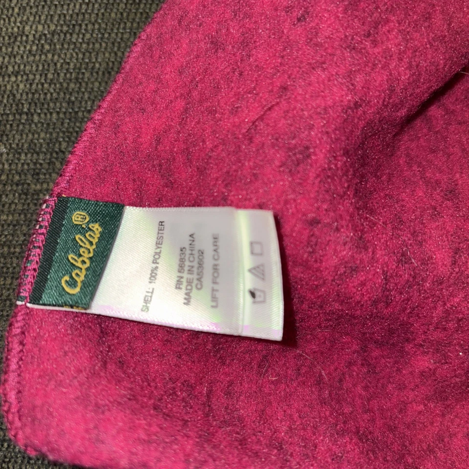 Cabelas Beanie Women's Hot Pink Fleece Lightweight Hat One size - Image 4 of 4