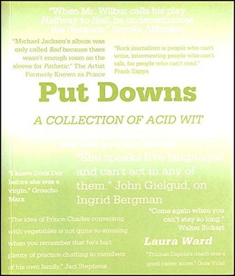 BOOK OF PUT DOWNS, Laura Ward