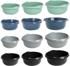 Round Washing Up Bowl 28cm/32cm/36cm Kitchen Caravan Sink Basin Made in Britain