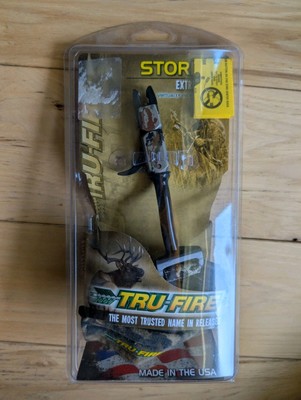 Tru-Fire STORM Extreme Release - Black & Camouflage STMEX NEW