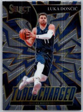 2021-22 Panini Select #9 Luka Doncic Turbo Charged