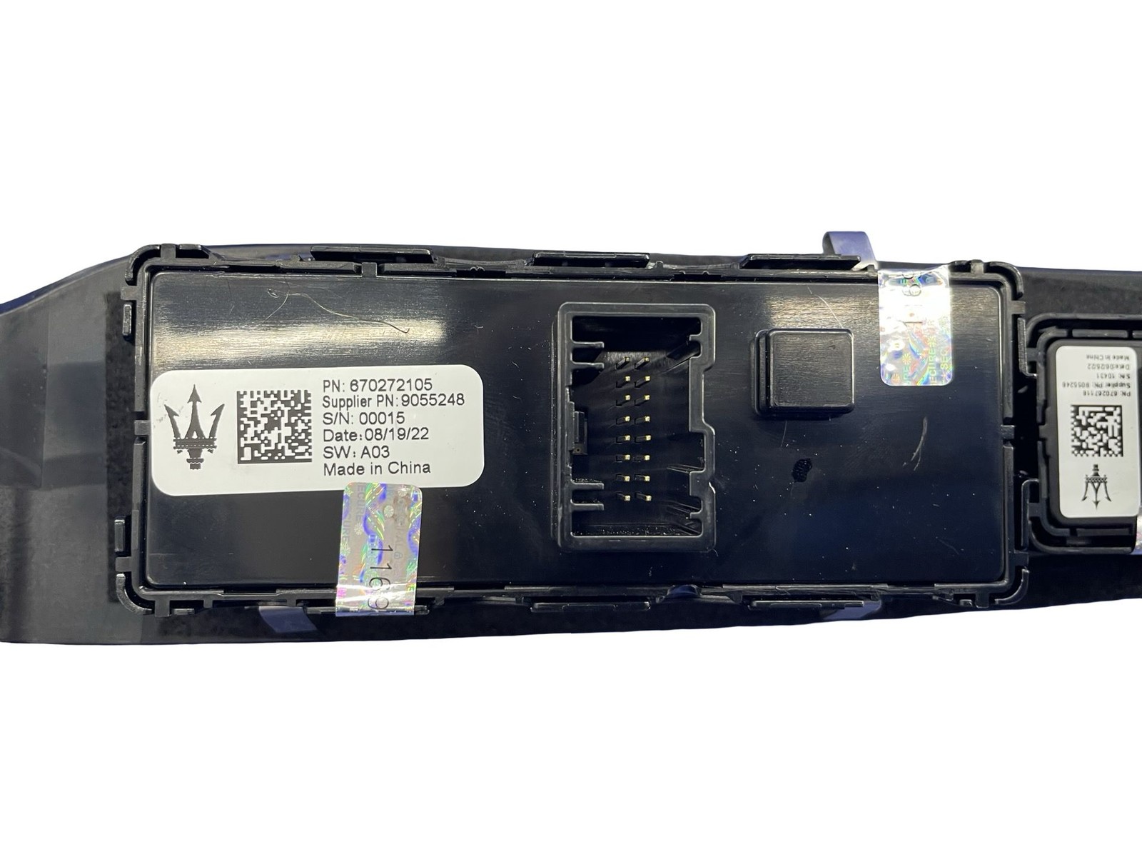 2023-2026 MASERATI GRECALE M182 FRONT LEFT DOOR WINDOW SWITCH PANEL 670272105