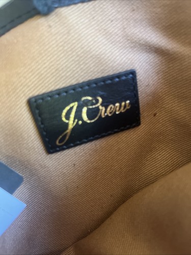 Neu mit Etikett J. Crew Berkeley Bucket Bag aus schwarzem Leder und Kalbshaar mit Krawatte 228,00 - Bild 9 von 15