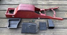1983-1986 Ford Thunderbird Red Center Console Complete T Bird Turbo Coupe