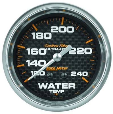 Auto Meter 2-5/8in C/F Water Temp. Gauge 120-240