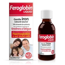 Vitabiotics Feroglobin B12 flüssiges Eisen 200ml (BBE 01/27)
