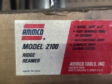 Ammco Model 2100 Cylinder Ridge Reamer 2-916 To 5 With Box Instructions