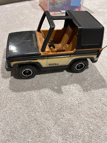 Vintage 1970's - 1980's Tonka Mighty Jeep Blazer Bronco Truck 4X4 Mr-970 17"