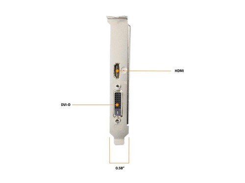 GIGABYTE GeForce GT 1030 Low Profile D4 2G DirectX 12 GV-N1030D4-2GL Graphics - Picture 5 of 5