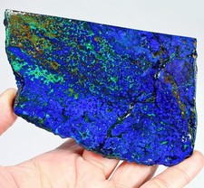 690Ct Natural Bi Color Azurite Malachite Chrysocolla Facet Rough YAZA71