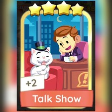 1 x Talk Show ⭐️⭐️⭐️⭐️ - set 21 - Golden Blitz Mono_poly_go