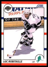 Luc Robitaille 1990-91 Score  #150 Kings NHL READ FREE SHIPPING AutographDen