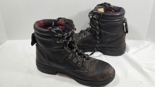 Vintage Mountain Horse Women's Leather Equestrian Riding Boots Size W9 Brown - Picture 5 of 9