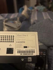 Microsoft Xbox One S White Console W/ Controller / Power Cable