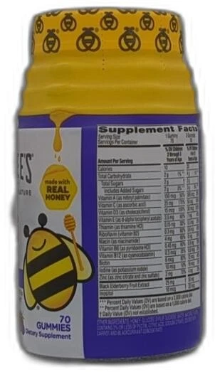 *2024-6-1* Gominolas multivitamínicas completas para niños de Zarbee + apoyo inmunológico Foto 4 de 4