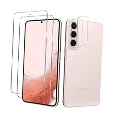 Galaxy S22 Tempered Glass Screen Protector  Camera Lens S22 6.1 inch Clear