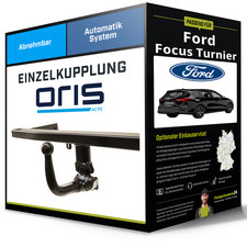 Abnehmbare Anhängerkupplung für FORD Focus Turnier 08.2018-jetzt IV HP Oris NEU