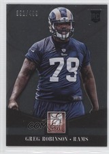 2014 Panini Elite Rookie 391/499 Greg Robinson #137 z6b