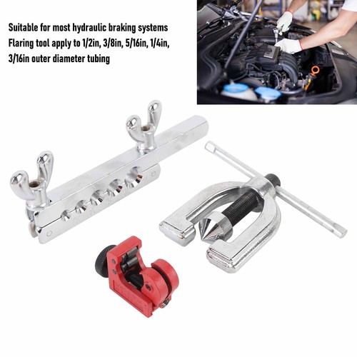 System 25Ft 3/16in Copper Coated Brake Line Kit 16 Fittings 4 Unions Brake TU - Picture 11 of 12