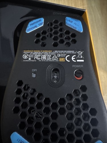 *NO DONGLE/ADAPTER* Glorious Model D RGB Wireless Gaming Mouse - Matte BLACK - Picture 6 of 8
