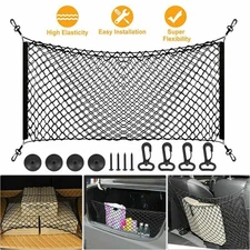Rear Trunk Envelope Style Mesh Cargo Organizer Net for TOYOTA RAV4 2019-2022 EAH