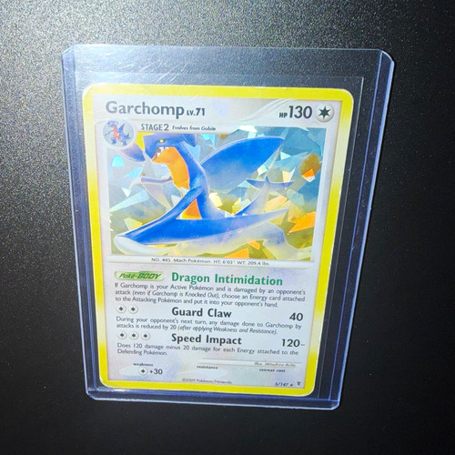 The Pokémon Company Garchomp 9/123 Mysterious Treasures Holo Rare HP 130 (Eng)