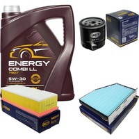 SCT Inspektionspaket 5L Mannol Energy 5W-30 FüR VW Sharan 1.4 TSI Jetta IV Seat