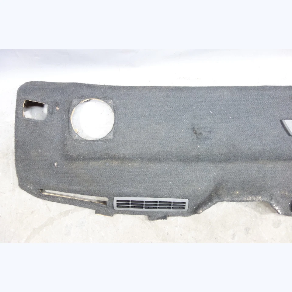 1988-1991 BMW E30 3-Series Coupe Sedan Rear Window Shelf Trim Panel Black OEM - Imagem 3 de 4