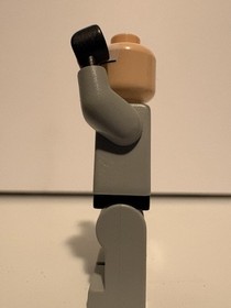 LEGO Batman Minifigure Classic 2006 Light Gray Suit 7780 7779 7782 Excellent