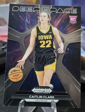 2024 Panini Prizm Draft Picks - Deep Space Caitlin Clark Iowa #8 (RC)