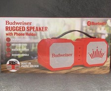 Budweiser Collectors Bluetooth Speaker  Phone Holder  New In Box 