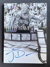 Joe Dumars 2024-25 Panini Noir Freeze Frame Signatures Auto 43/75 #FFS-JOE