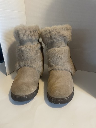 Bear Paw Sonjo ll Gamuza/Piel de Conejo Superior Mezcla de Lana Forro Piel de Oveja Plantilla 10 - Imagen 9 de 16