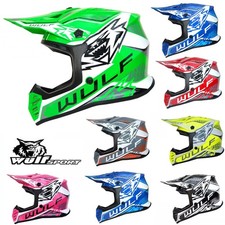 Wulfsport Cub Air-X Off Road Motocross Kids Helmet Quad Bike ATV MX ECE 22.06