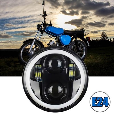 LED E24 Scheinwerfer  für Simson S51 S50 Schwalbe STAR KR51/2 Sperber LED Custom