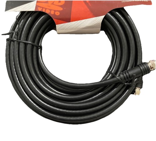 RG6 Coax Cable (26-Foot) Black Cable for TV/Cable/Satellite/DVR/VCR - FREE SHIP! - Picture 4 of 6