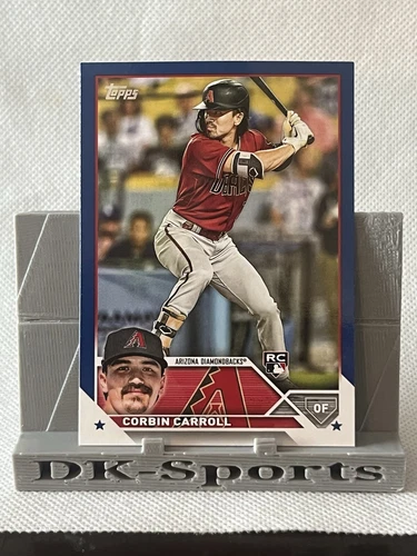 2023 Topps Series 2 CORBIN CARROLL RC Retail Blue Border Diamondbacks #401