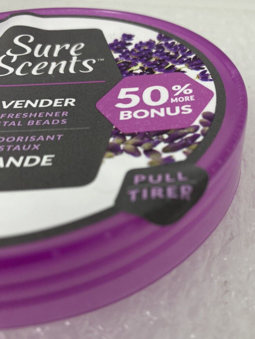 Sure Scents LAVENDER Air Freshener Crystal Beads 9 Oz for sale online