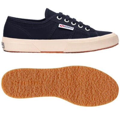 スニーカー SUPERGA SNEAKER (2750 933) Scarpe Superga 2750 colore 933 Blu Navy cotu classic tela
