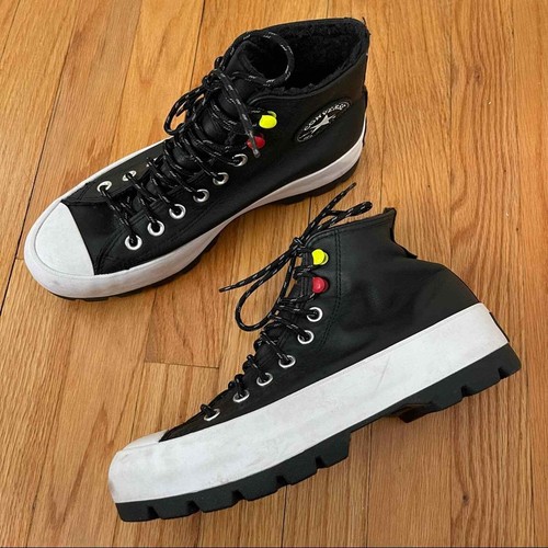 lugged platform sneakers