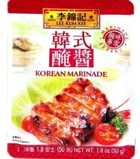 Lee Kum Kee Korean Marinade 1.8 oz  Exp 11/2025