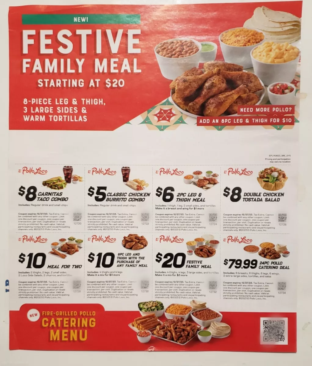 El Pollo Loco Coupons Printable 2024 Coupons Silva Dulcinea